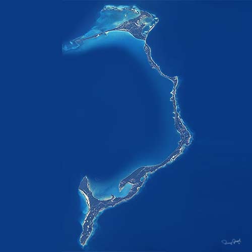 Eleuthera Bahamas coastline